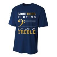 Bass Clef Funny Bass Player Gift Bass Guitar Performance Sprint T-Shirt