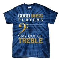 Bass Clef Funny Bass Player Gift Bass Guitar Tie-Dye T-Shirt