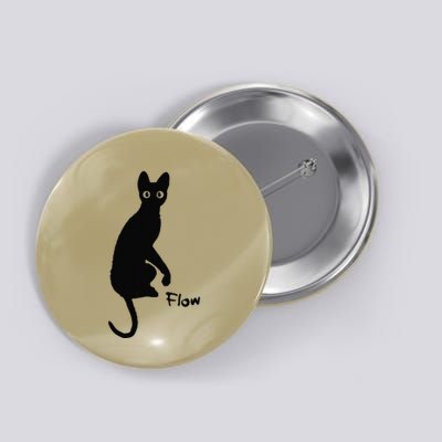 Black Cat Flow Button