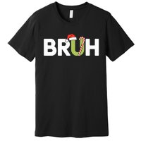 Bruh Christmas Funny Christmas Premium T-Shirt