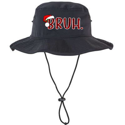 Bruh Christmas Funny Christmas Legacy Cool Fit Booney Bucket Hat