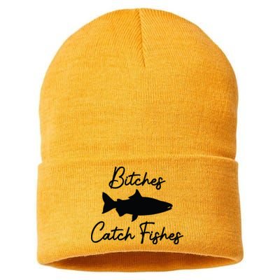 Bitches Catch Fishes Sustainable Knit Beanie