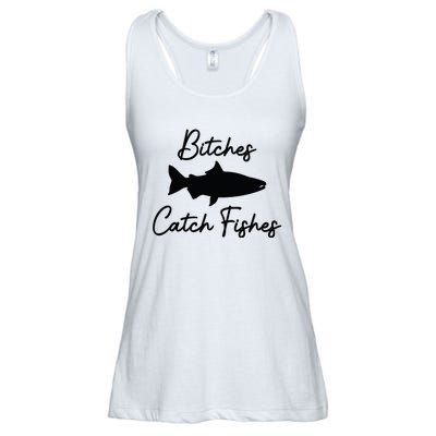 Bitches Catch Fishes Ladies Essential Flowy Tank