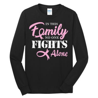 Breast Cancer Fight Cancer Ribbon Tall Long Sleeve T-Shirt