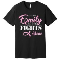 Breast Cancer Fight Cancer Ribbon Premium T-Shirt