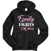 Breast Cancer Fight Cancer Ribbon Tie Dye Hoodie