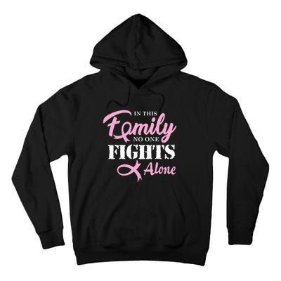 Breast Cancer Fight Cancer Ribbon Tall Hoodie