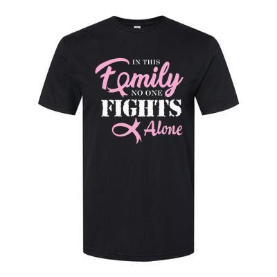 Breast Cancer Fight Cancer Ribbon Softstyle CVC T-Shirt