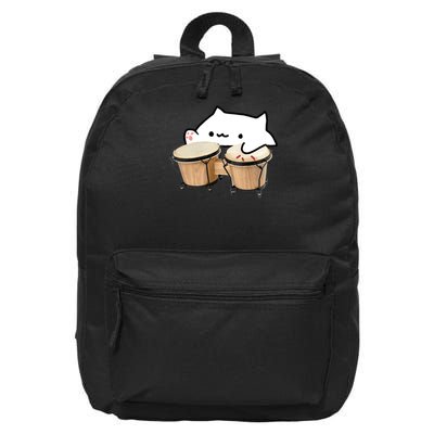 Bongo Cat family 16 in Basic Backpack