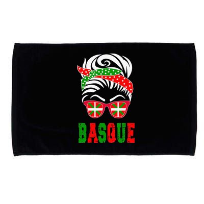 Basque Country Flag Basque Girl Microfiber Hand Towel