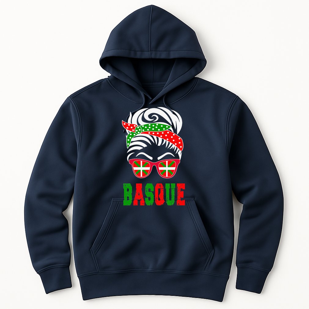 Basque Country Flag Basque Girl Hoodie