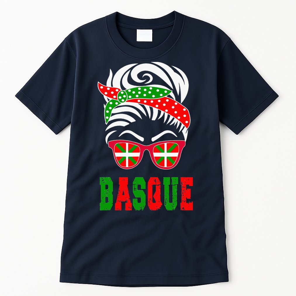 Basque Country Flag Basque Girl Tall T-Shirt