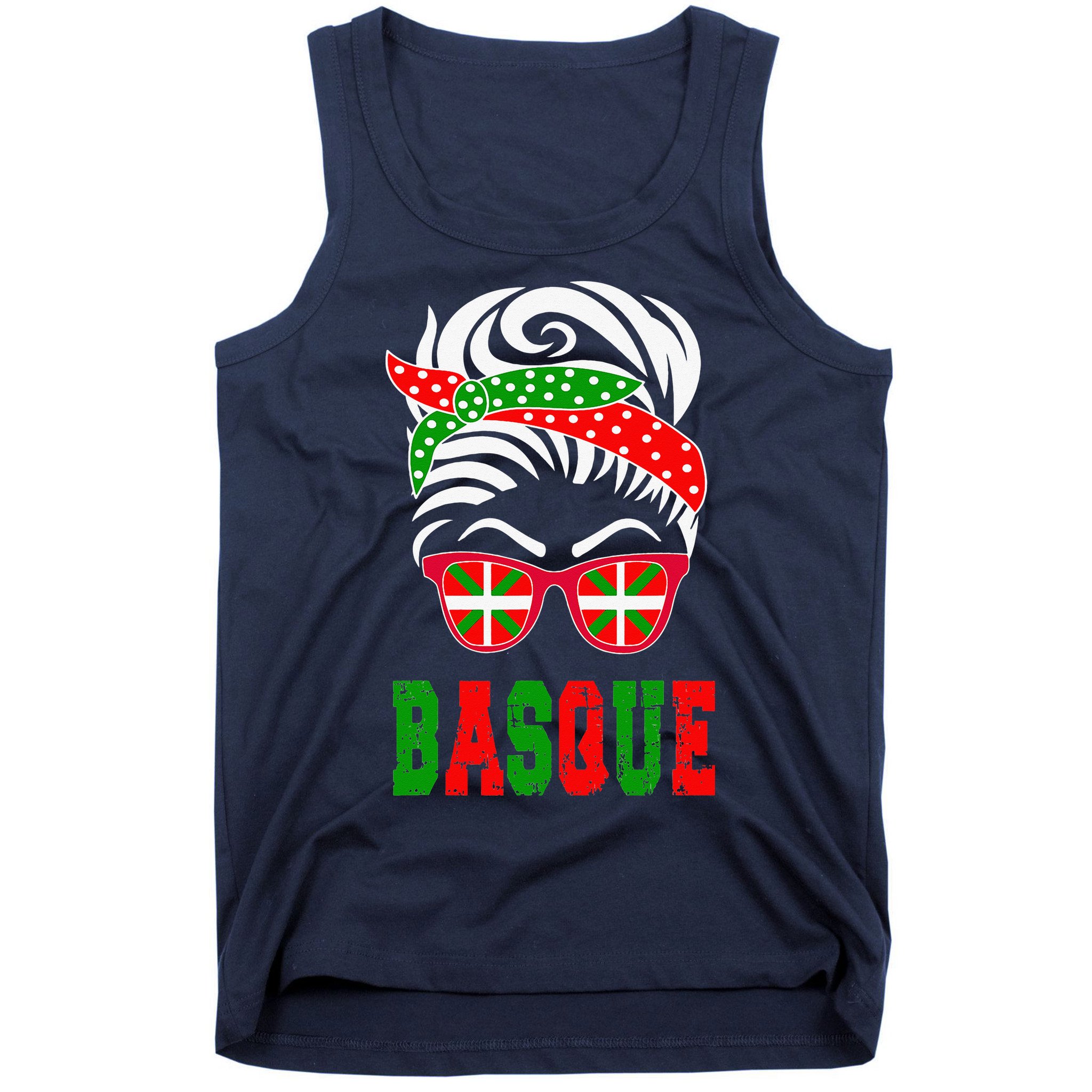 Basque Country Flag Basque Girl Tank Top