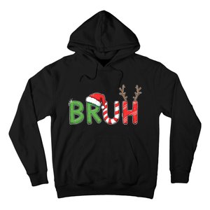 Bruh Christmas Funny Christmas Hoodie