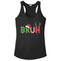 Bruh Christmas Funny Christmas Ladies PosiCharge Competitor Racerback Tank