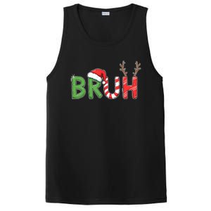 Bruh Christmas Funny Christmas PosiCharge Competitor Tank