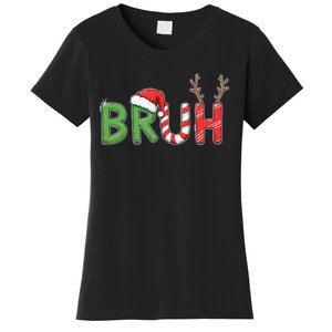 Bruh Christmas Funny Christmas Women's T-Shirt