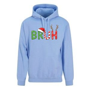 Bruh Christmas Funny Christmas Unisex Surf Hoodie