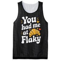 Buttery Croissant Fresh Baked Pastry Addict French Breakfast Mesh Reversible Basketball Jersey Tank