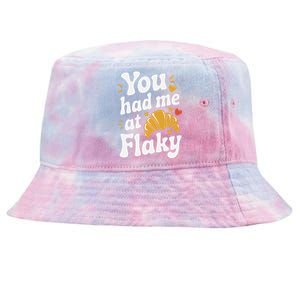 Buttery Croissant Fresh Baked Pastry Addict French Breakfast Tie-Dyed Bucket Hat