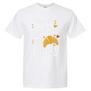 Buttery Croissant Fresh Baked Pastry Addict French Breakfast Garment-Dyed Heavyweight T-Shirt