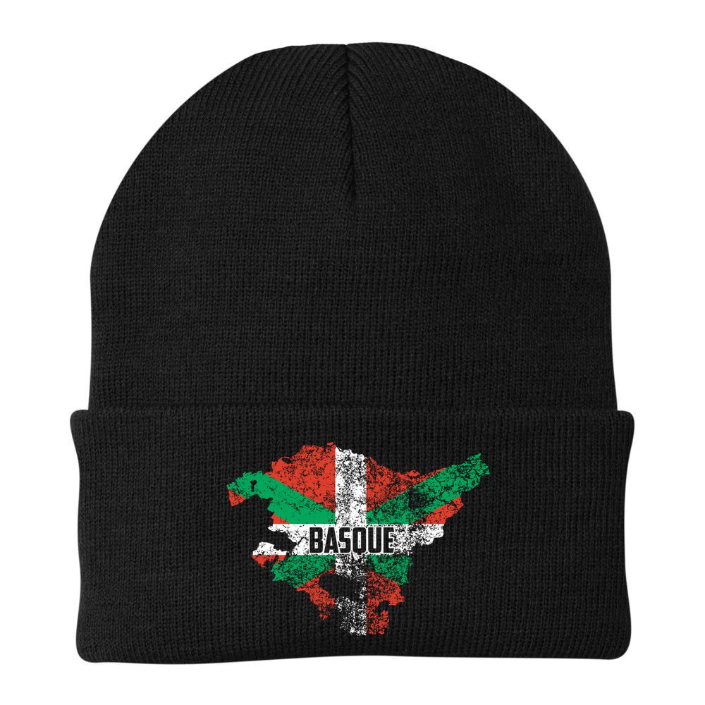 Basque Country Flag Euskadi Historical Roots Gift Meaningful Gift Beanie