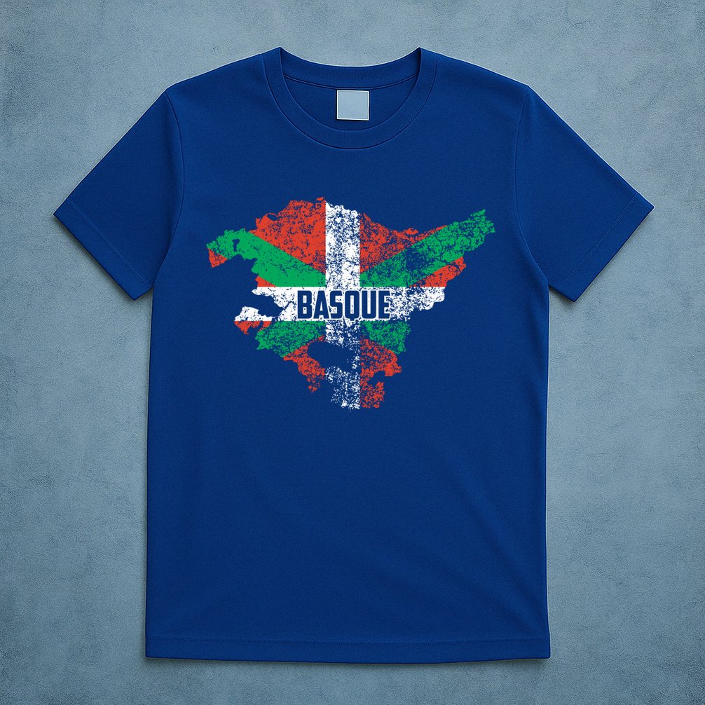 Basque Country Flag Euskadi Historical Roots Gift Meaningful Gift T-Shirt