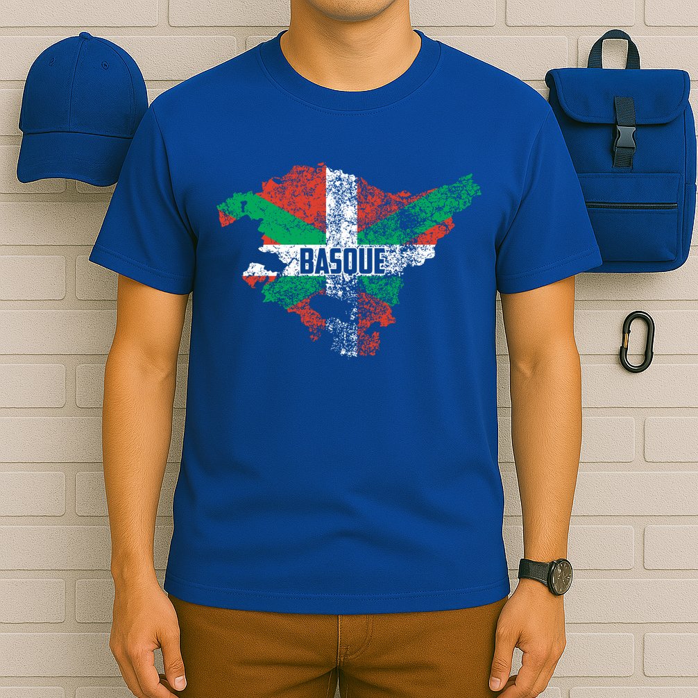 Basque Country Flag Euskadi Historical Roots Gift Meaningful Gift T-Shirt