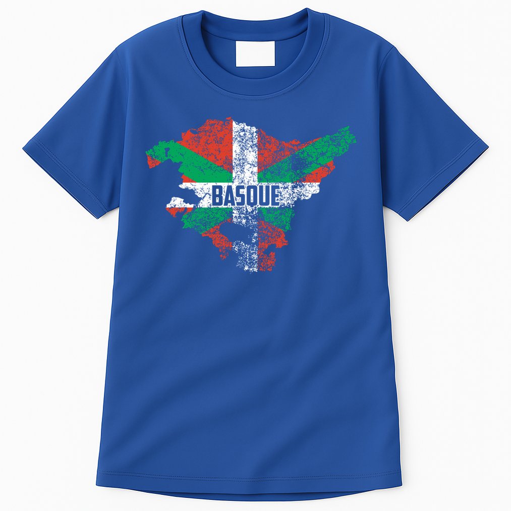 Basque Country Flag Euskadi Historical Roots Gift Meaningful Gift Tall T-Shirt