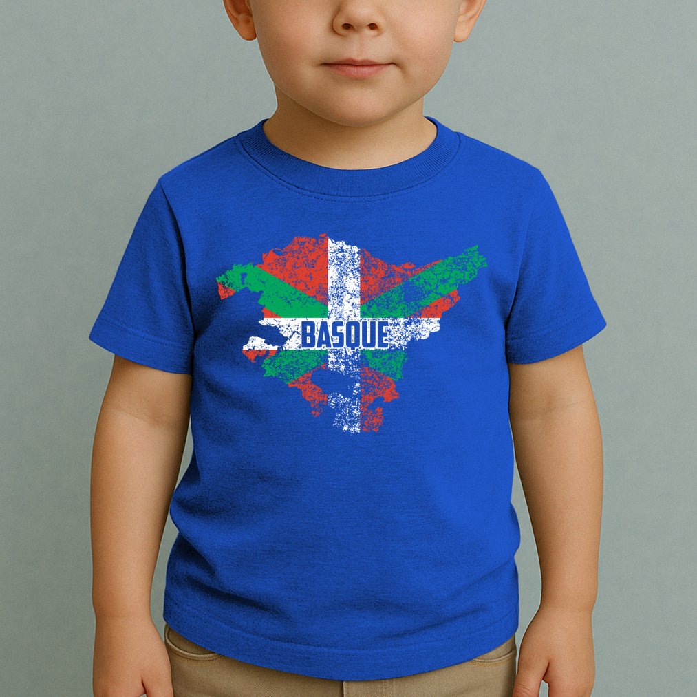 Basque Country Flag Euskadi Historical Roots Gift Meaningful Gift Toddler T-Shirt