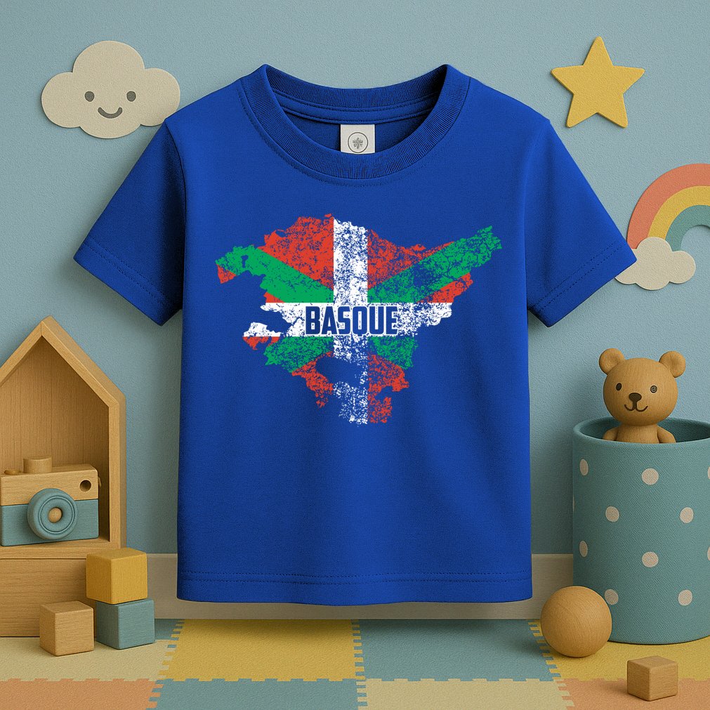 Basque Country Flag Euskadi Historical Roots Gift Meaningful Gift Toddler T-Shirt