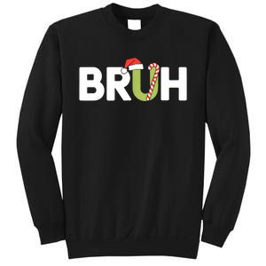 Bruh Christmas Funny Christmas Sweatshirt