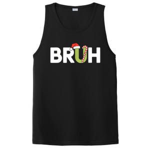 Bruh Christmas Funny Christmas PosiCharge Competitor Tank