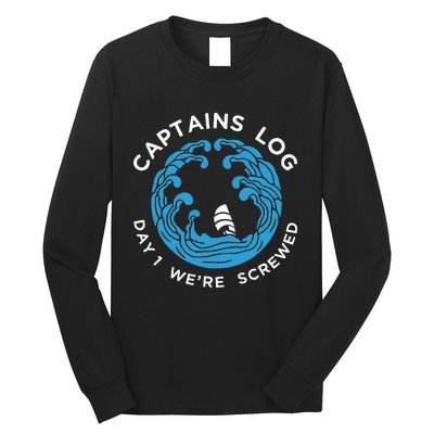 Boat Captain Funny Captains Long Sleeve Shirt