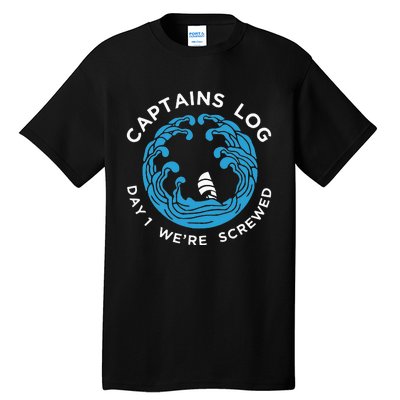 Boat Captain Funny Captains Tall T-Shirt