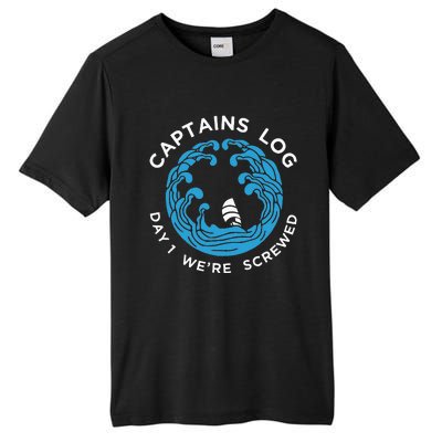 Boat Captain Funny Captains Tall Fusion ChromaSoft Performance T-Shirt