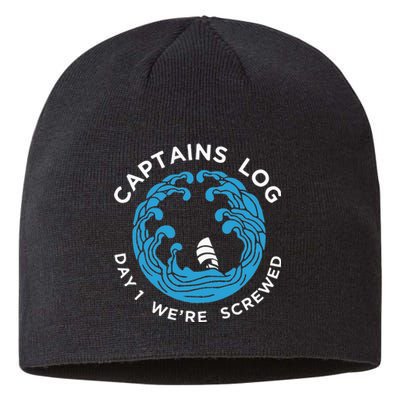 Boat Captain Funny Captains Sustainable Beanie