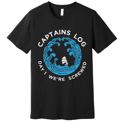 Boat Captain Funny Captains Premium T-Shirt