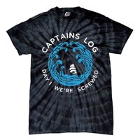 Boat Captain Funny Captains Tie-Dye T-Shirt