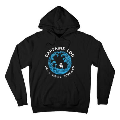 Boat Captain Funny Captains Tall Hoodie