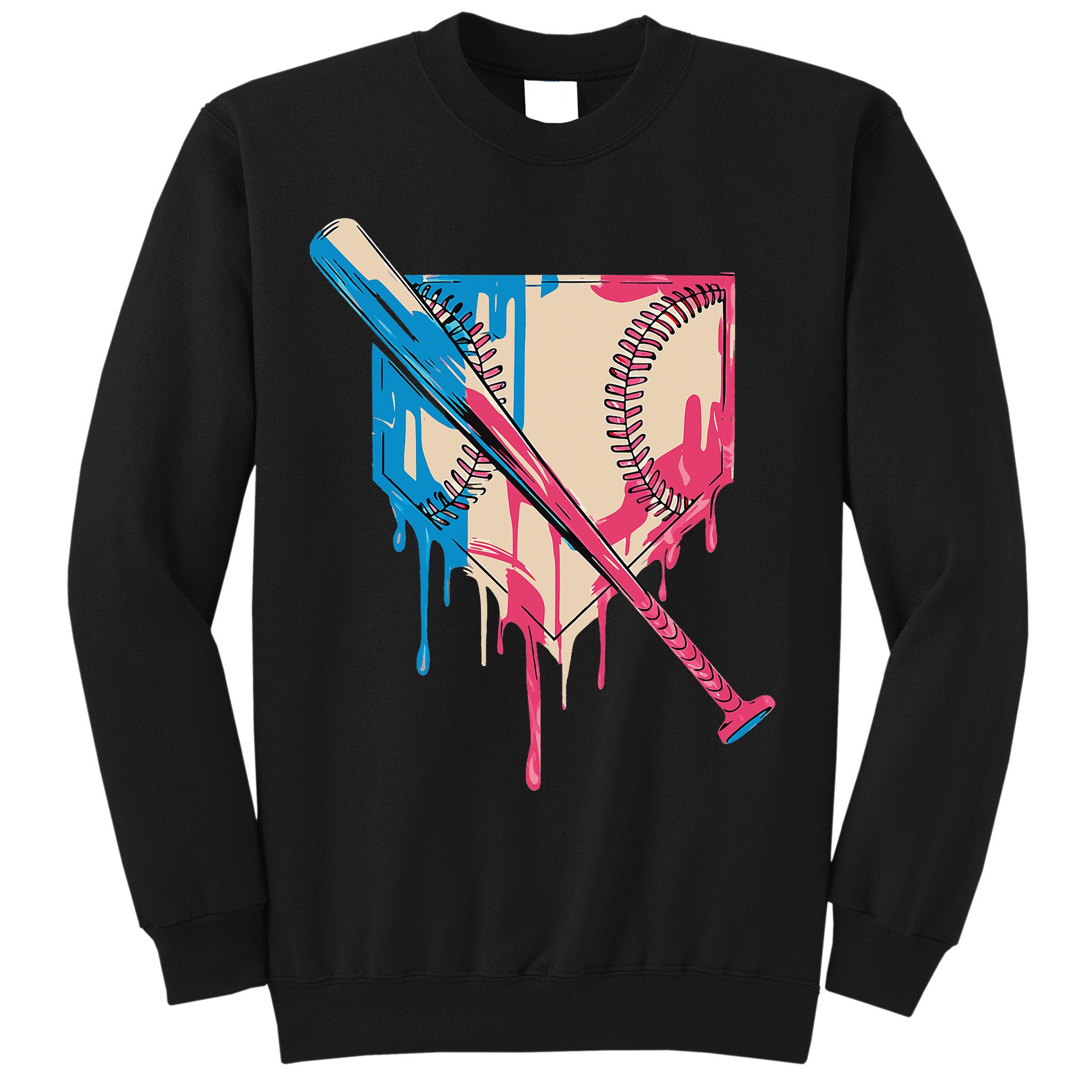 Baseball Cute For Women Ice Cream Cute Baseball Gift Sweatshirt