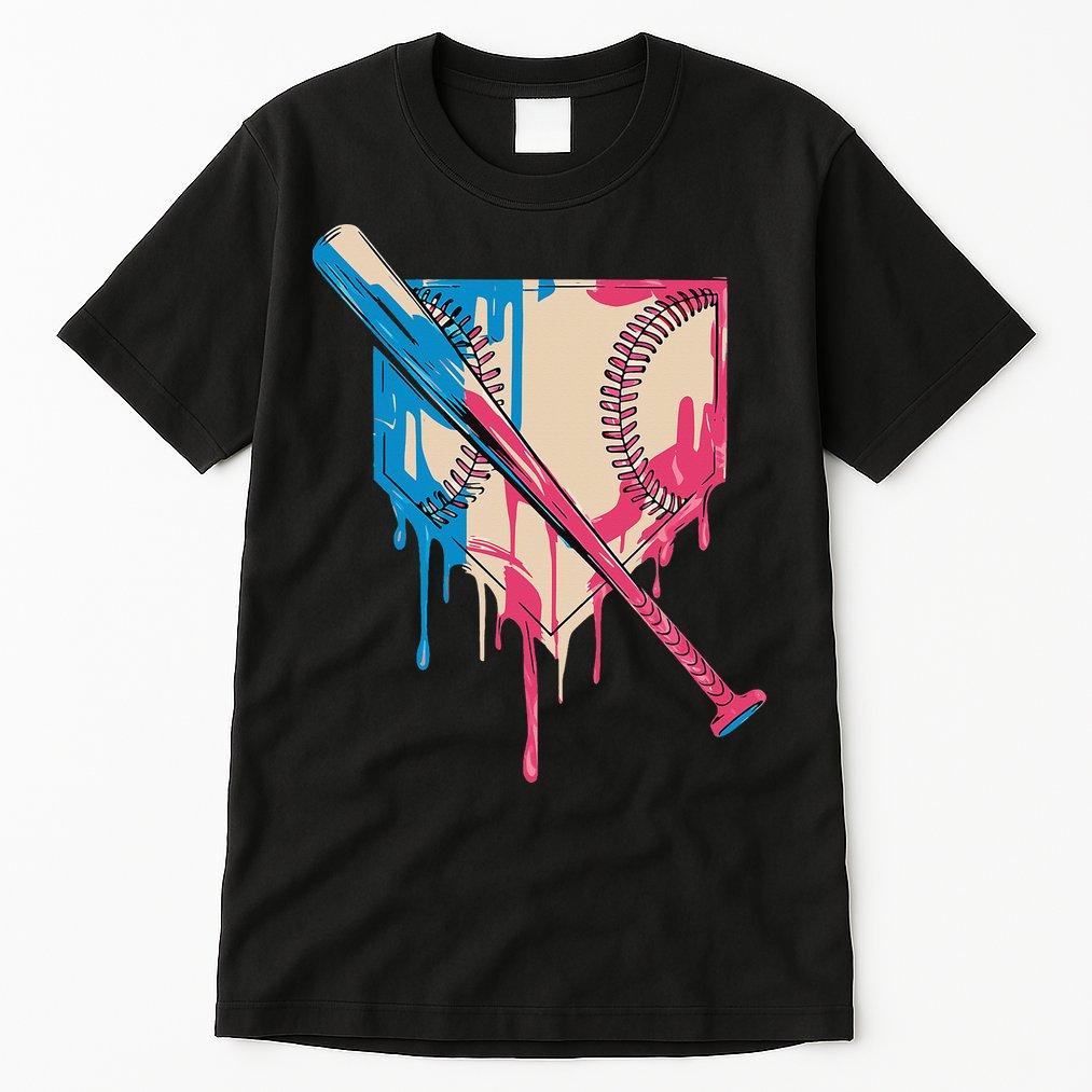 Baseball Cute For Women Ice Cream Cute Baseball Gift Tall T-Shirt