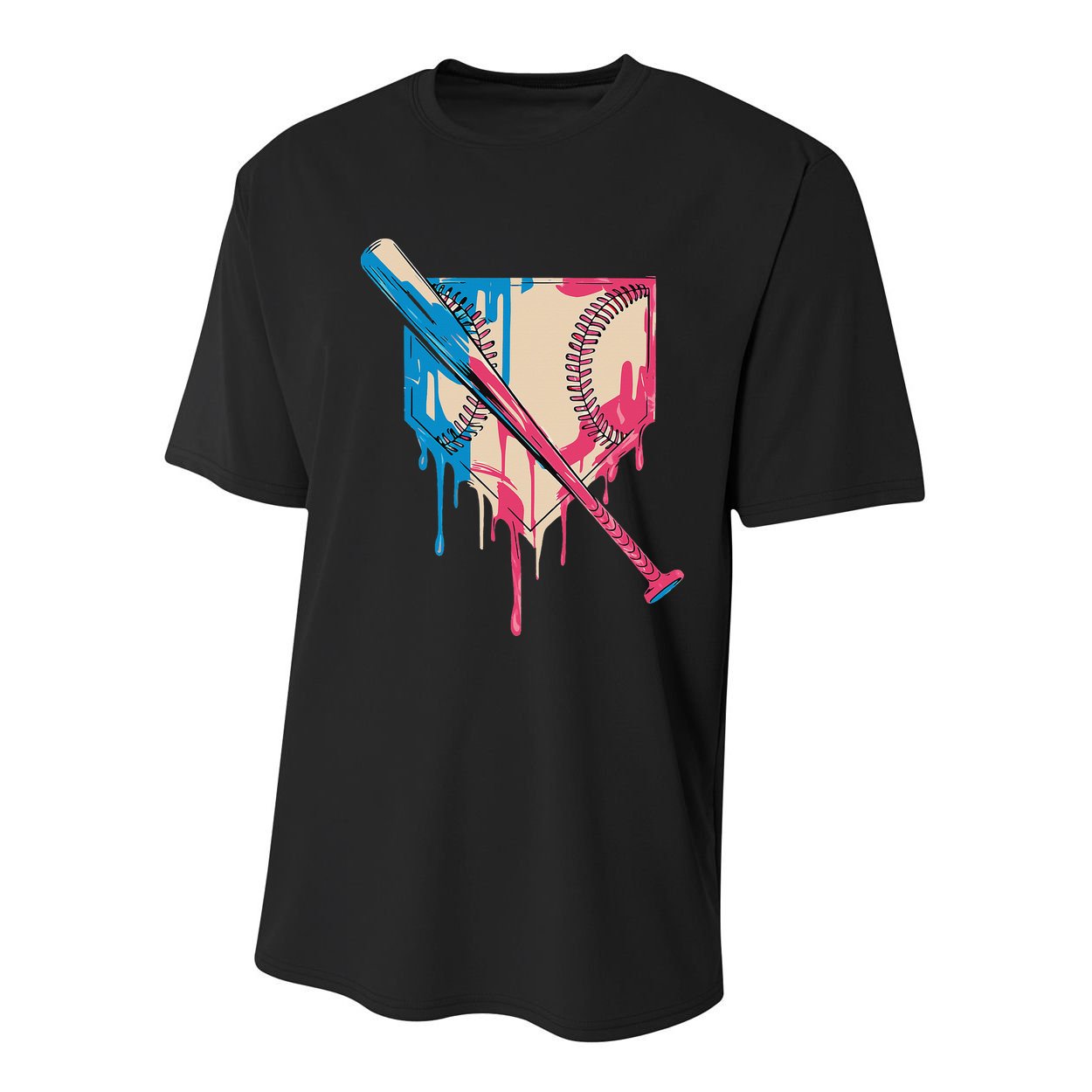 Baseball Cute For Women Ice Cream Cute Baseball Gift Youth Performance Sprint T-Shirt