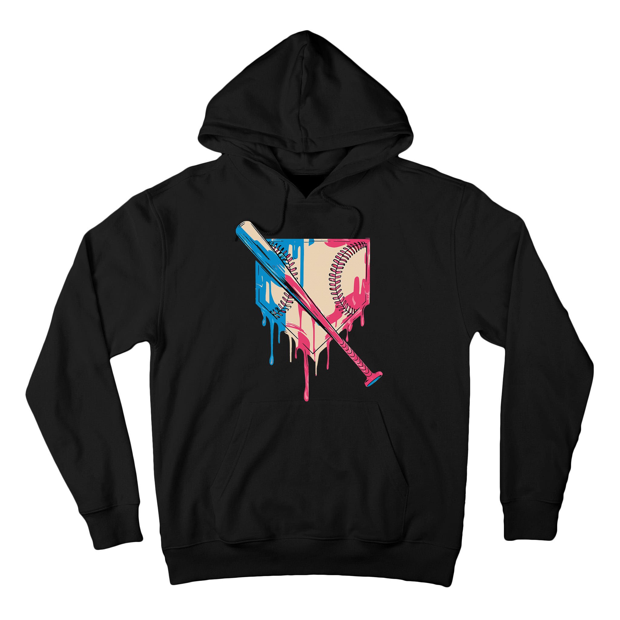 Baseball Cute For Women Ice Cream Cute Baseball Gift Tall Hoodie