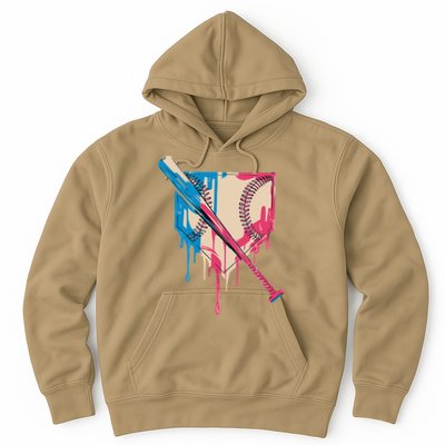 Baseball Cute For Women Ice Cream Cute Baseball Gift Hoodie
