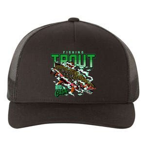 Big Catch Fishing For Trout Yupoong Adult 5-Panel Trucker Hat