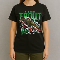 Big Catch Fishing For Trout T-Shirt