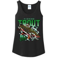 Big Catch Fishing For Trout Ladies Essential Tank