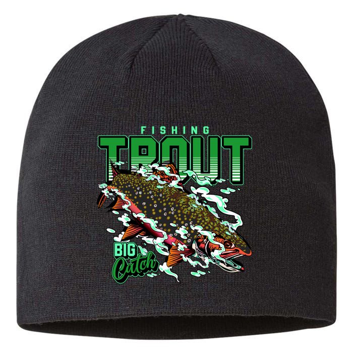 Big Catch Fishing For Trout Sustainable Beanie