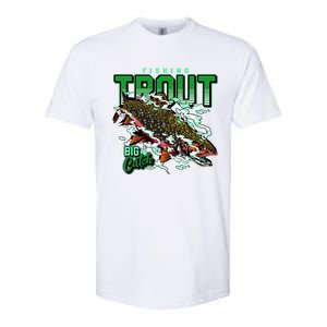 Big Catch Fishing For Trout Softstyle CVC T-Shirt